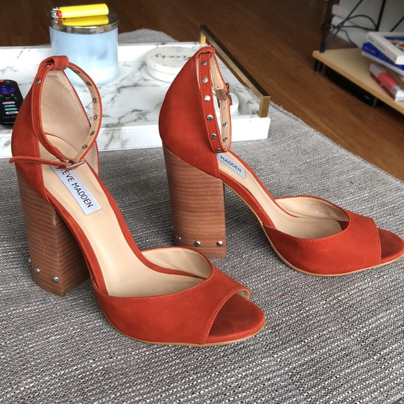 Steve Madden open toe block heel - Picture 2 of 4